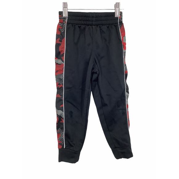 Bcg Boy's Black Red Camo Athletic Sweat Pants Kid's Youth Size 4 - Picture 1 of 5